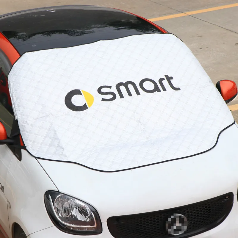 

For smart 450 451 453 fortwo forfour sunscreen sand control antifreeze snow cover windshield awning car cover car sun shade