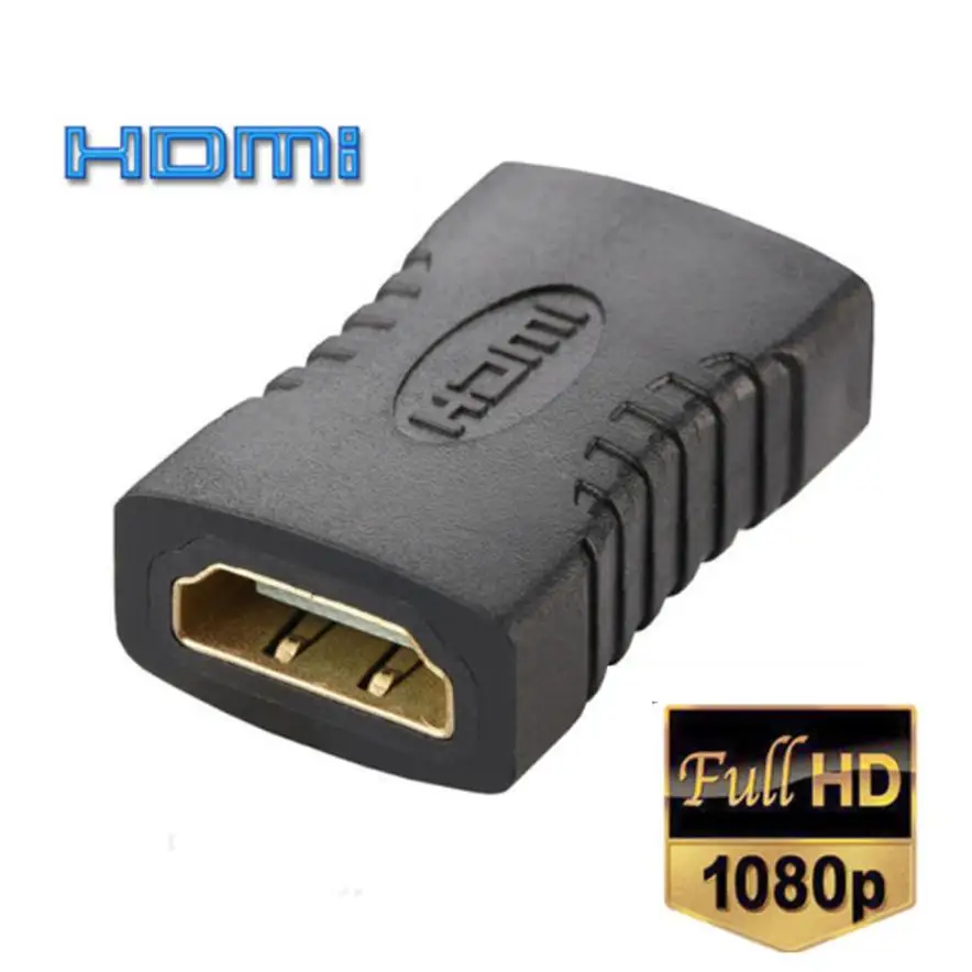 

HL 2017 HDMI Female to Female Coupler Extender Adapter Connector F/F for HDTV HDCP 1080P drop shipping aug31