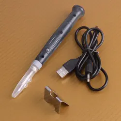 LETAOSK портативный 5 в 8 Вт USB Электрический пайки паяльная станция ручка кончик переключатель сварочное оборудование инструмент SMD Buring советы