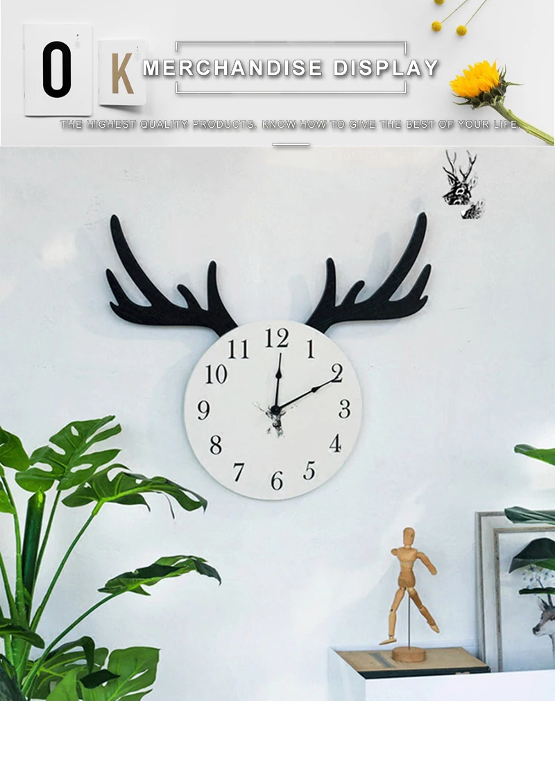 kitchen clock wall european clock (7)