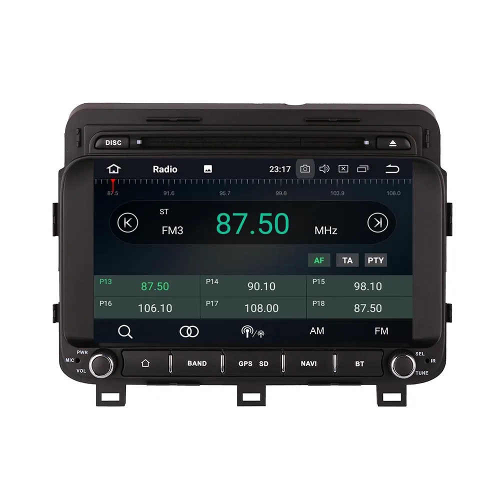Excellent Android 9 4+32G Car DVD Player GPS navigation For Kia K5/OPTIMA Kia Magentis 2014- head unit multimedia player tape recorder 3
