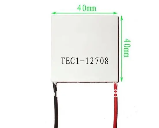 

TEC1-12708 12V 8A 72W 12708 Heatsink Thermoelectric Cooler Cooling Peltiers Plate Module