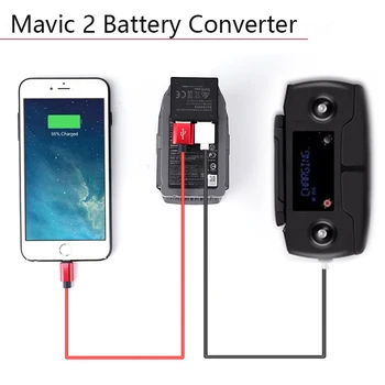 

Battery to Power Bank Adaptor USB Port Outdoor Phone Charger Hub Converter Controller for DJI Mavic 2 Pro/Zoom Accessories