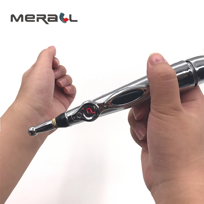 الكهربائية Meridan الطاقة قلم ليزر الوخز بالإبر المغناطيس أداة للعلاج الوجه رفع أدوات مدلك تحفيز نقاط الوخز الرعاية الصحية