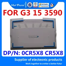 MAD DRAGON абсолютно ноутбук новая нижняя часть корпуса крышка в сборе белый корпус синий коврик для Dell G3 15 3590 0CR5X8 CR5X8