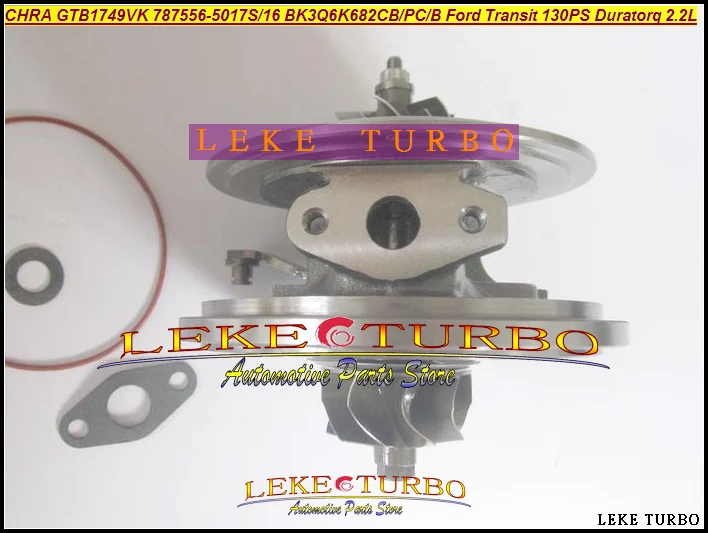 Турбокартридж CHRA GTB1749V 787556 0016 BK3Q6K682PC для Ford Transit 2.2L TDCI DuraTorq Euro 5 10 |