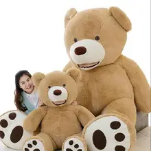 Огромный размер 160 см США гигантский Медведь Кожа плюшевый медведь корпус, супер качество, цена продажи игрушки для девочек