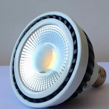 Высокая Мощность PAR30 PAR38 15 Вт 20 Вт 30 Вт Светодиодный прожектор светодиодное освещение теплый белый, холодный белый AC110V/220 V 10 шт в наборе