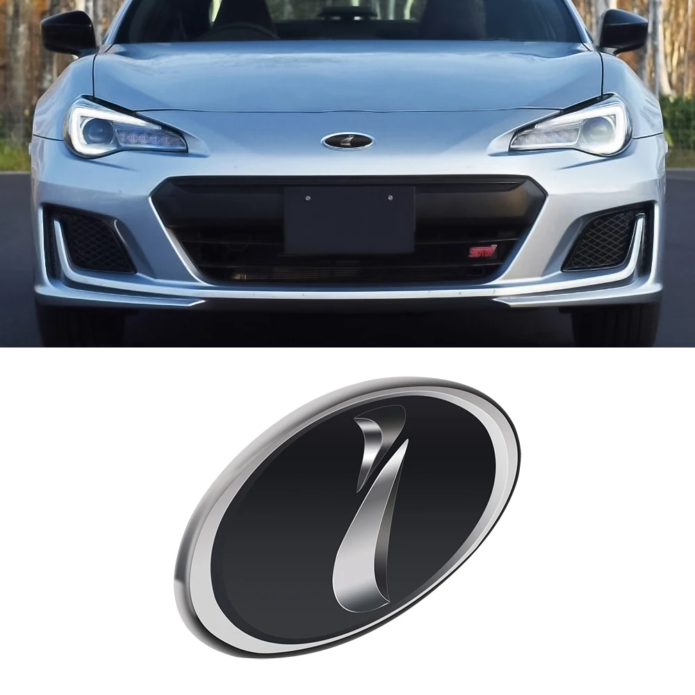 

1-20 pcs Car Front Hood i Logo Trim Sticker For Subaru Impreza WRX STI 3D ABS Emblem Insignia Cover Replacement Accessories