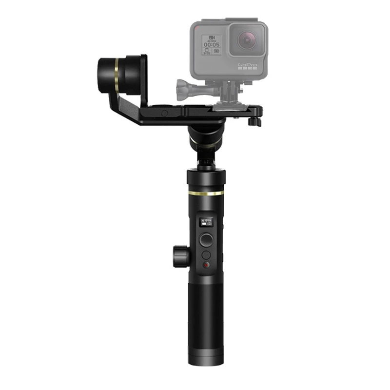 

Feiyu G6 Plus Bluetooth WiFi 3-Axis Stabilized Handheld Gimbal Brushless Stabilizer for GoPro, DSLR Cameras, Smartphones