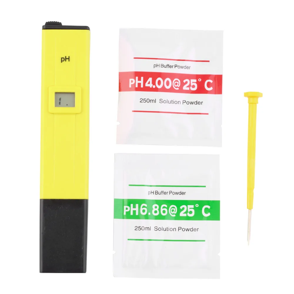 Accurate Durable Digital pH Meters Water Soil Tester Acidity Acid