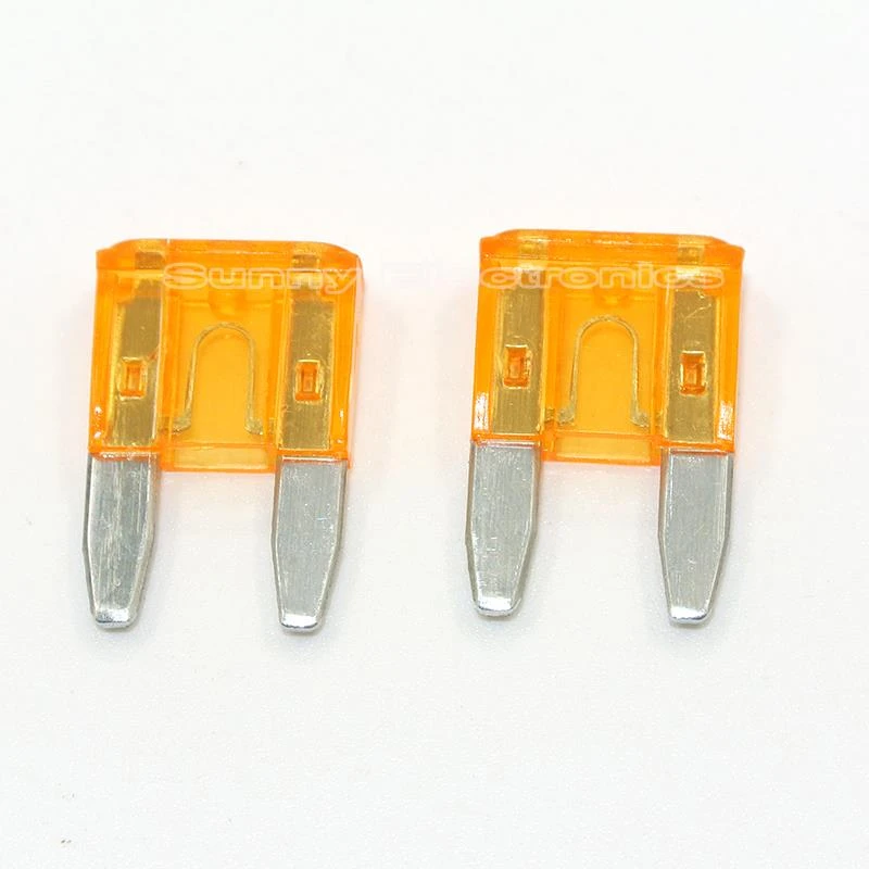 100PCS 5 Amp MINI Blade Fuses APM / ATM Automotive Fuse - Pack 5A 5Amp A  Motorbike