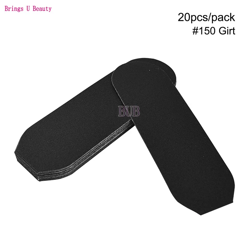 

20pc Refill/Replacement #150 Grit Sanding Cloth Files for Pro 26.2cm(L) Double-side Stainless Steel Pedicure Feet Care Foot Rasp