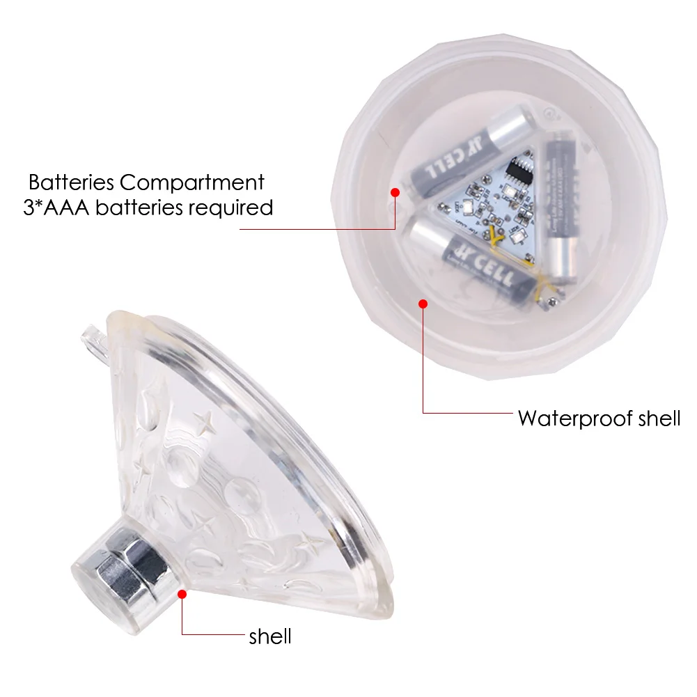 Водонепроницаемый плавательный бассейн, плавающий подводный светодиодный светильник для пруда, для горячей ванны, для детской ванны, фонтан, бассейн, вечерние, для украшения пруда