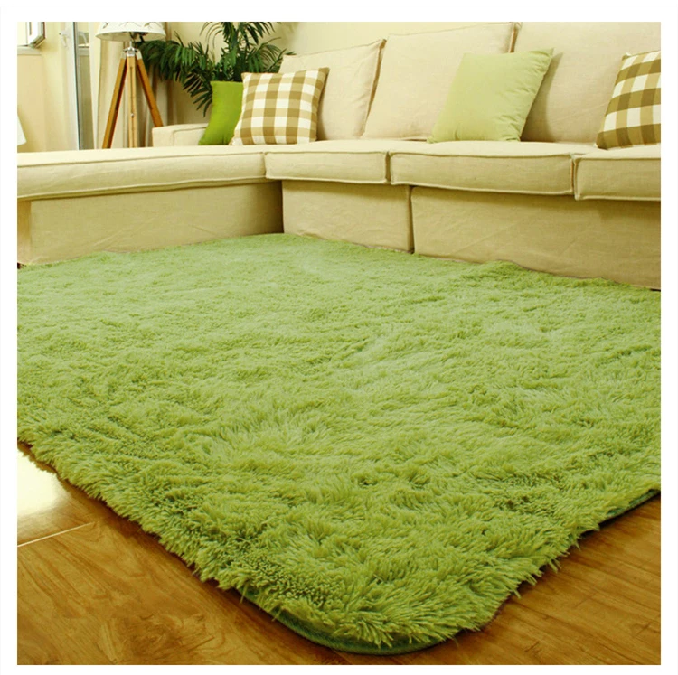 Light Green Army 140x200cm Home Decoration Anti Slip Soft Modern Light Green Army 140x200cm Home