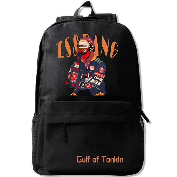 

Street Hip-hop Style Backpack for Student Gulf of Tonkin Schoolbag