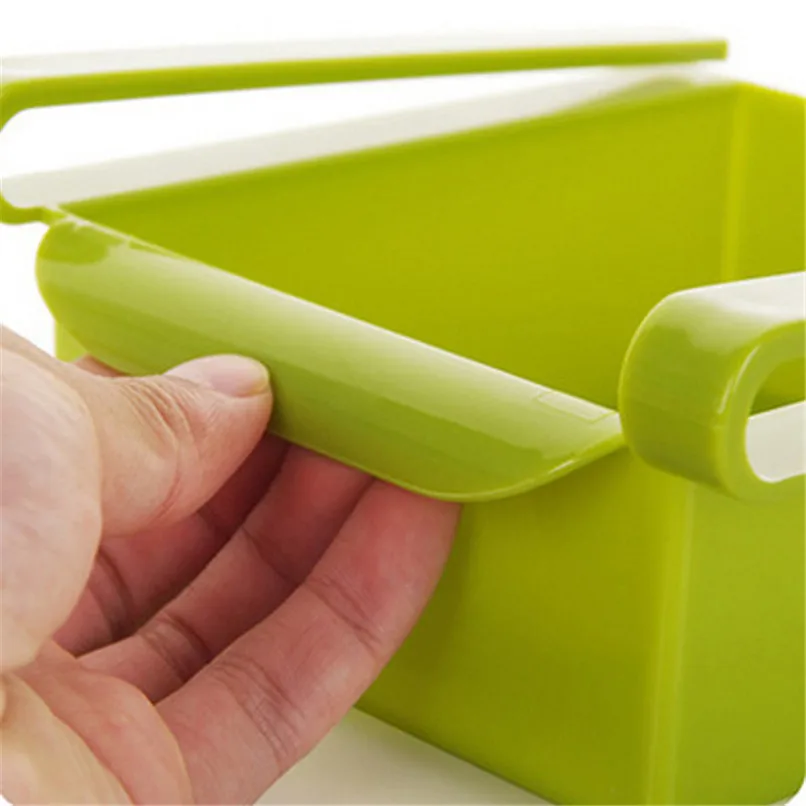 1PCS Kitchen Organizer Shelf Kitchen Refrigerator Space Saver Organizer Shelf Fridge Organizer Box Rack cocina organizador D13 (7)