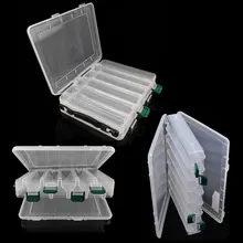 Двухслойная коробка для рыболовных приманок коробка для рыбной ловли, Рыбная ловля наживка для кальмара джиг Pesca аксессуары коробка Minnows Bait рыболовный контейнер для снастей