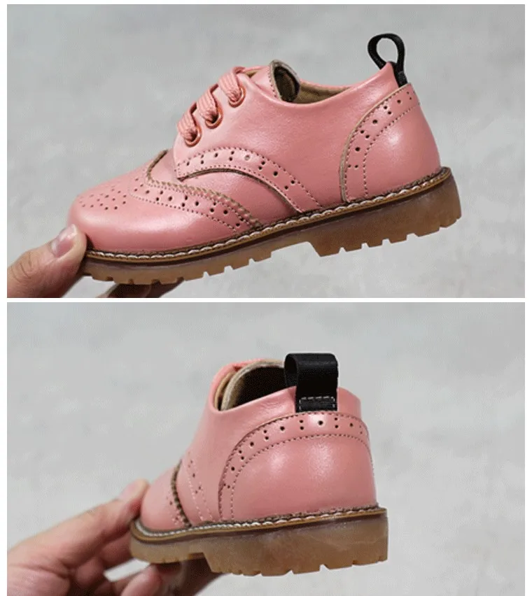 QGXSSHI/Высококачественная обувь из натуральной кожи; Модные Детские Ботинки martin; детская обувь; кожаная обувь для мальчиков; детская Свадебная обувь; полуботинки