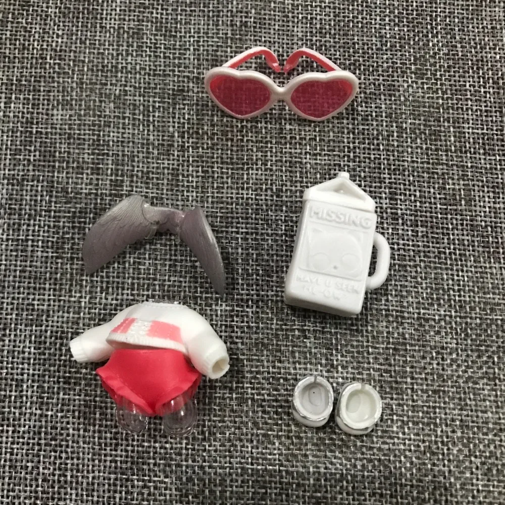 all series Original Beautiful Doll Clothes For DIY LoL Big Doll Figure Toy Accessories Toy Decorations hair shoes bags for doll