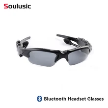 Soulusic велосипедные солнцезащитные очки для верховой езды Bluetooth наушники умные очки Спорт на открытом воздухе беспроводные велосипедные солнцезащитные очки с наушниками с микрофоном