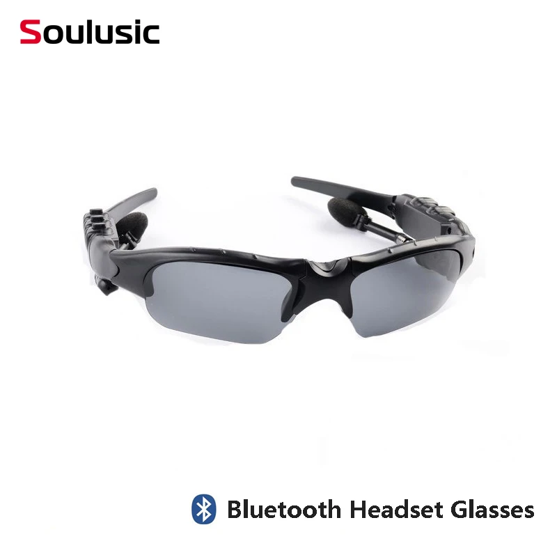 

Soulusic Cycling Sunglasses Riding Bluetooth Earphone Smart Glasses Outdoor Sport Wireless Bike Sun Glasses Headphone with Mic
