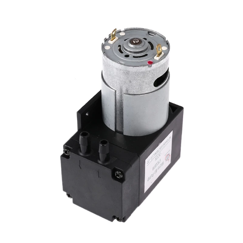 DENGHENG 12V Mini Vacuum Pump 8L//min High Pressure Suction Diaphragm Pumps with Holder