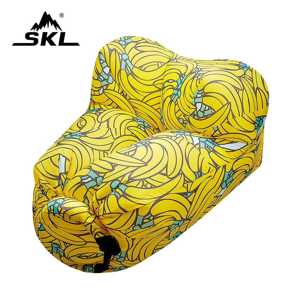

SKL Inflatable Chair Portable Lazy Air Sofa waterproof foldable Air Lounger with Carry Bag for Camping,Beach,Fishing,Lounging