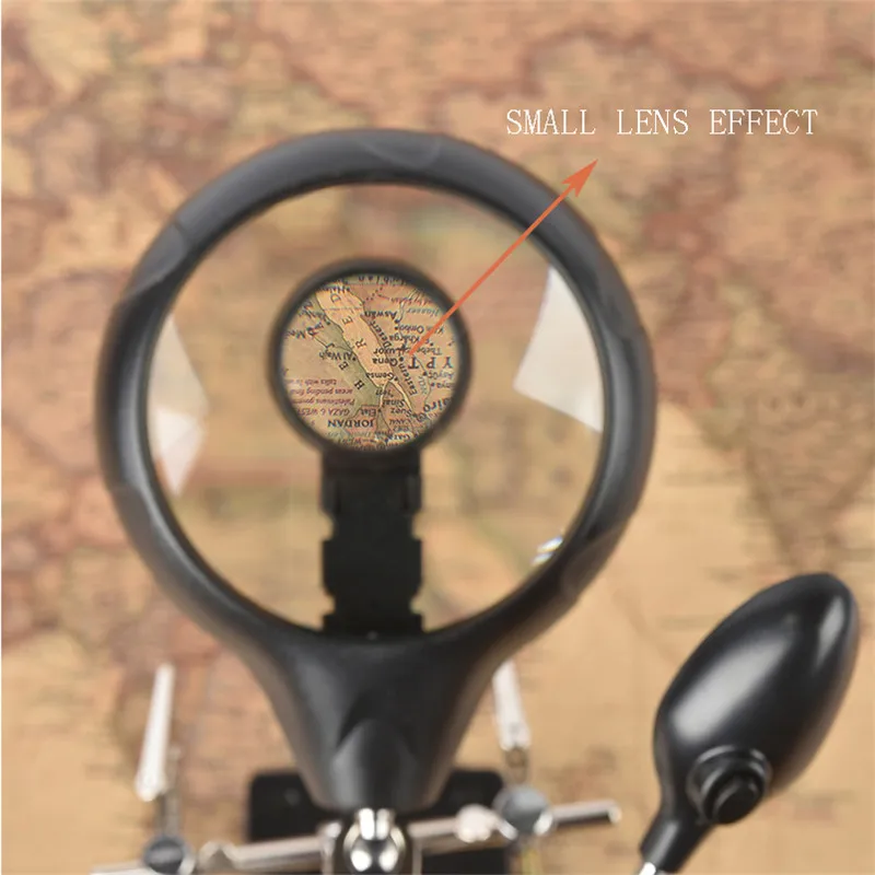 Soldering Stand Magnifying Glass N16129-C