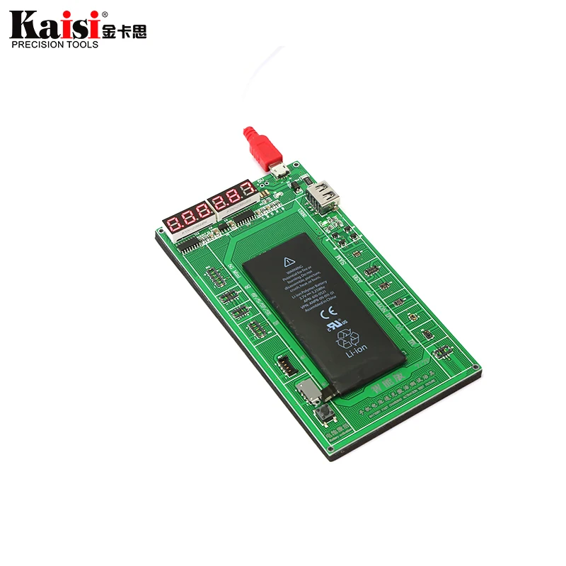 Kaisi Cell Phone Battery Fast Activation Board Plate Charging Cable Jig for iPhoneXS X 8 8Plus 7Plus 7 6s 6 5s 5 4s Repair Tool