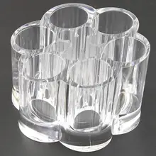 Прозрачная коробка для хранения чернильница для тату держатель насадка для татуировочной машины держатель для перманентного макияжа косметичка