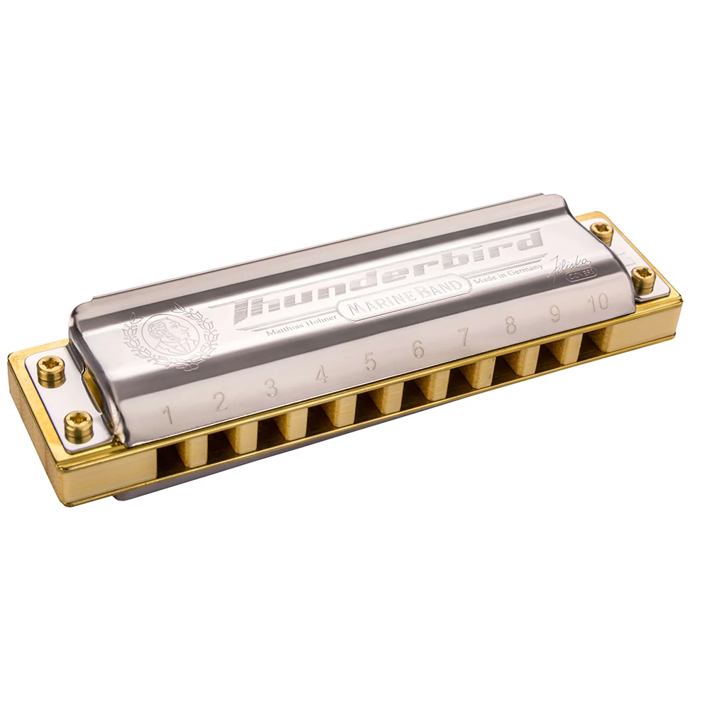 Thunderbird Diatonic Губная гармошка Hohner 10 отверстий 20 тонов блюз арфа рот инструменты