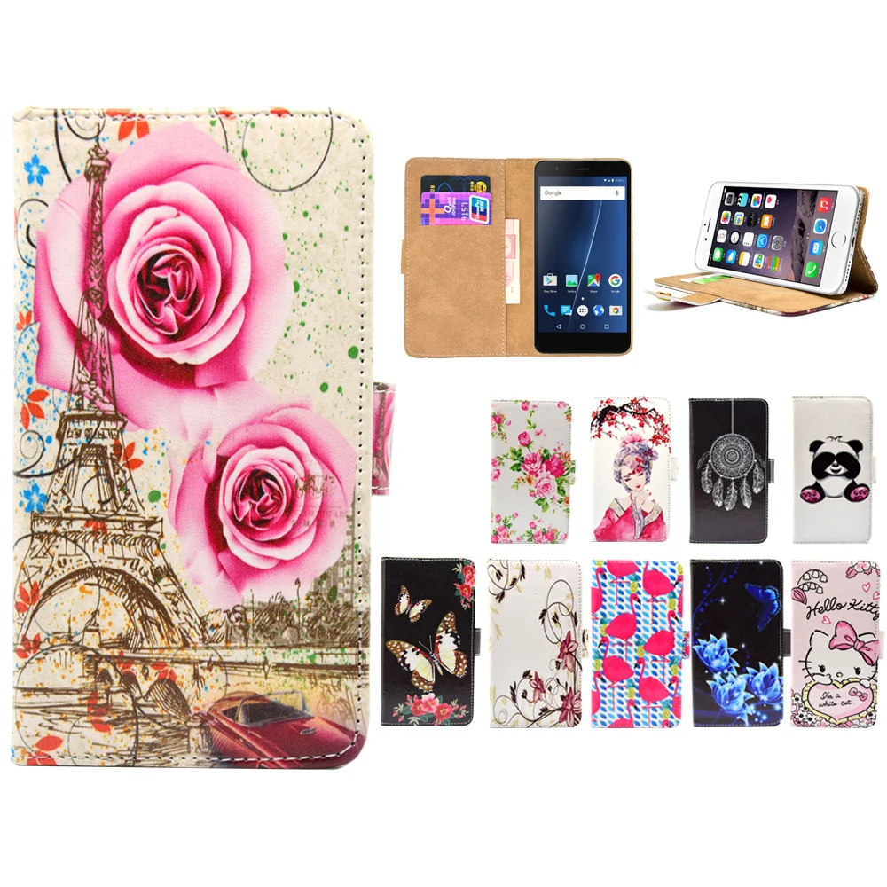 

LIHAIJUN 3C Higt quality Cartoon Flip pu leather Phone Cases Cover For Geotel Note 5.5inch 4G LTE