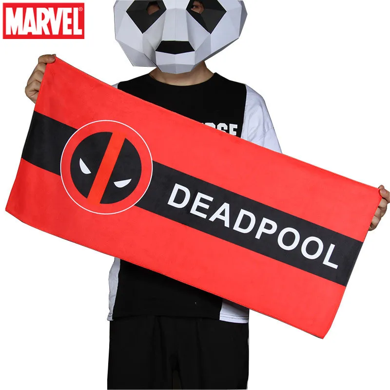 

Marvel Sport towel face towel Quick Drying outdoors Gym running sports towel Swimming Iron man Spider man Adults 2019