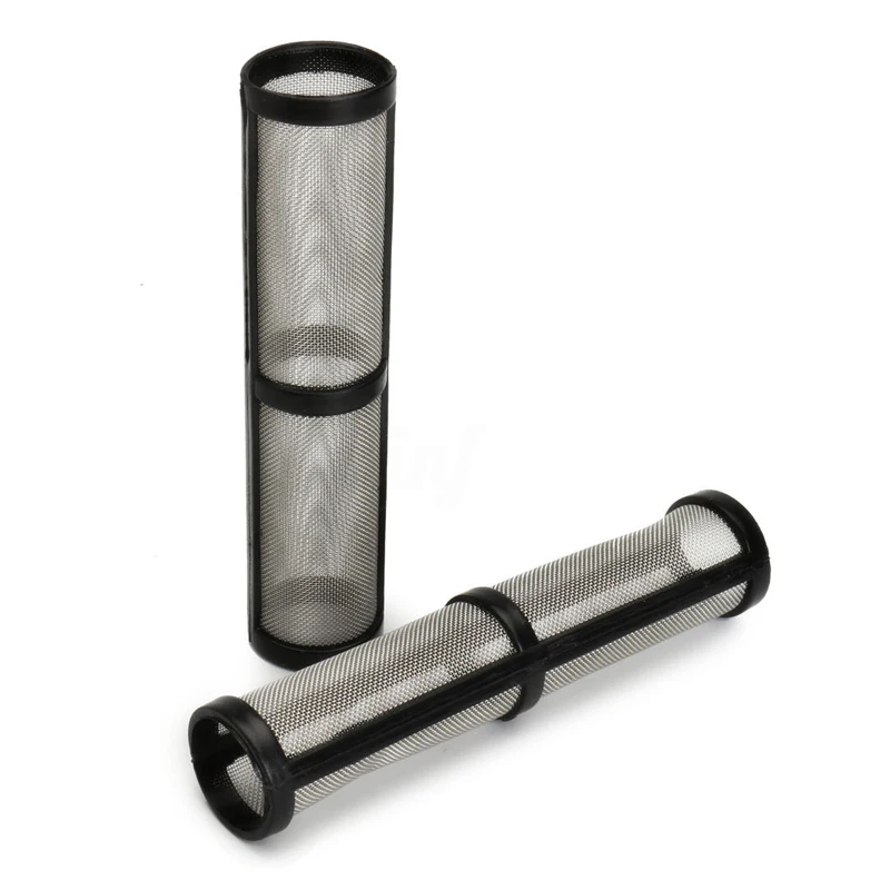 OSSIEAO 4PCS Black 60 Mesh Airless Spray Pump Filter For _Graco 390/395/495/595 Sprayer