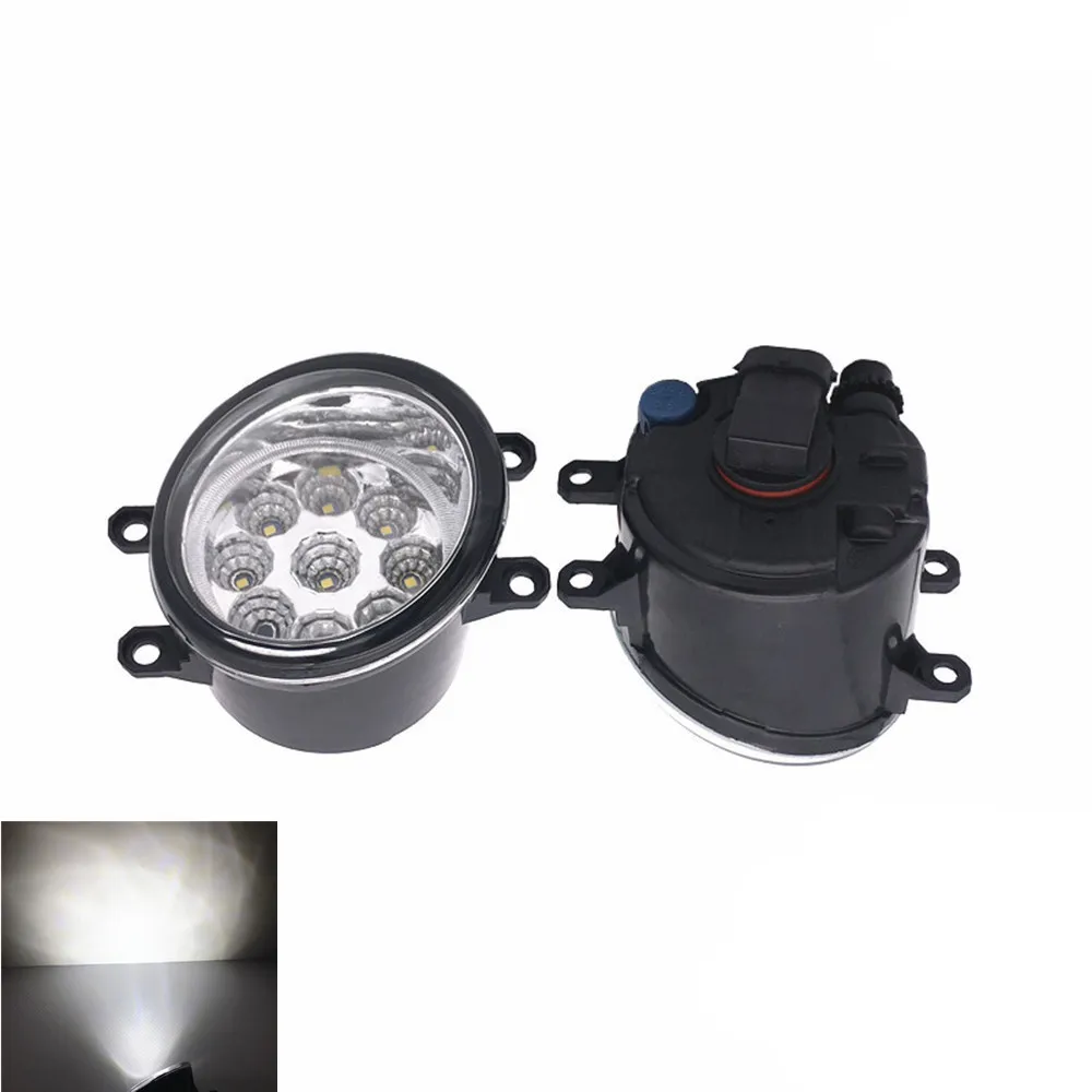 

2X H11 Tempered Glass Left Right Halogen Led Fog Lamps Lights For Toyota Corolla 2008-2010 Camry Ractis Verso RAV4 2003-2014