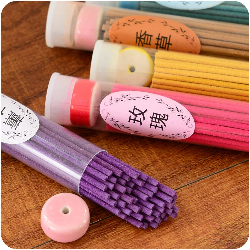 

1/5/8/11boxes 10 Flavor Indian Tibetan Sandalwood Natural Essential Oil Aromatherapy Incense Sticks Barrel 50pcs C