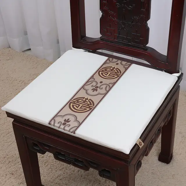 Chinese Ethnic Dining Chair Cushions Seat Mat Decorative Home