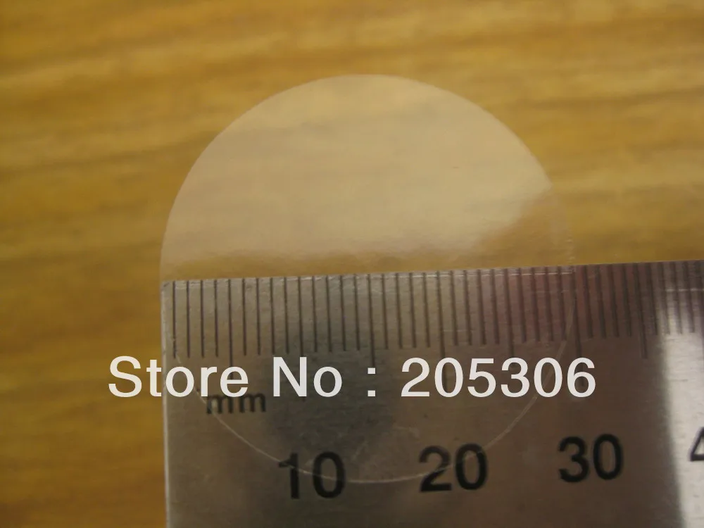 6000 шт/партия диаметр 30 мм самоклеящийся клейкий герметик стикер прозрачный ПВХ, пункт № GU16