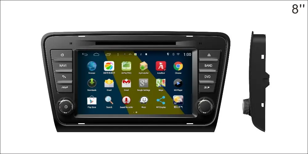 Excellent Liislee Car Android Multimedia For Skoda Octavia MK3 2013~2014 Radio CD DVD Player GPS Navi Navigation Audio Video Stereo System 14