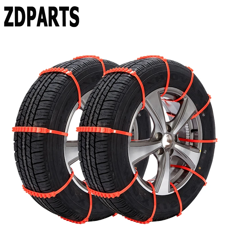 40PCS Snow Tire Chain Anti-Skid Belt for Car Truck SUV Emergency Winter Driving