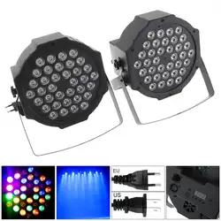 Новый 2 шт. 36LED RGB Стробоскоп вспышка лампы с подставкой и dmx Интерфейс для диско/этап/бар