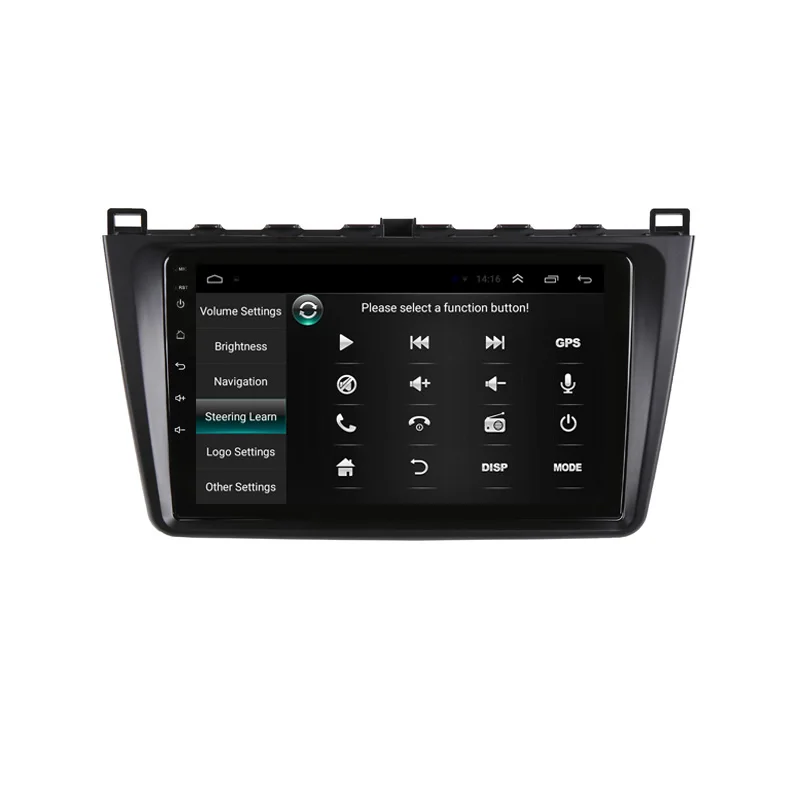 Perfect 9" 2.5D IPS Android 8.1 Car DVD Multimedia Player GPS for Mazda 6 Ruiyi Ultra 2009-2011-2015 audio car radio stereo navigation 15