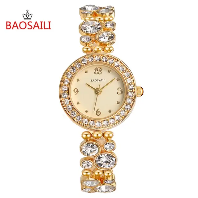 B-8209 BAOSAILI Japan Quartz Movement Bracelet Watch Gleaming Diamond Women's Ha B-8209 BAOSAILI Japan Quartz Movement Bracelet Watch Gleaming Diamond Women's Ha