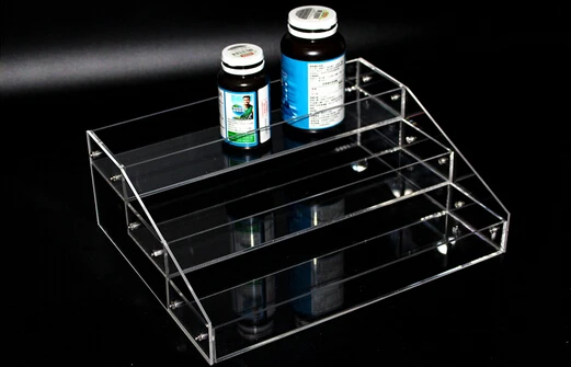 2 sets 10 5 25 30cm Acrylic cosmetics display box showing stand rack candy collection box