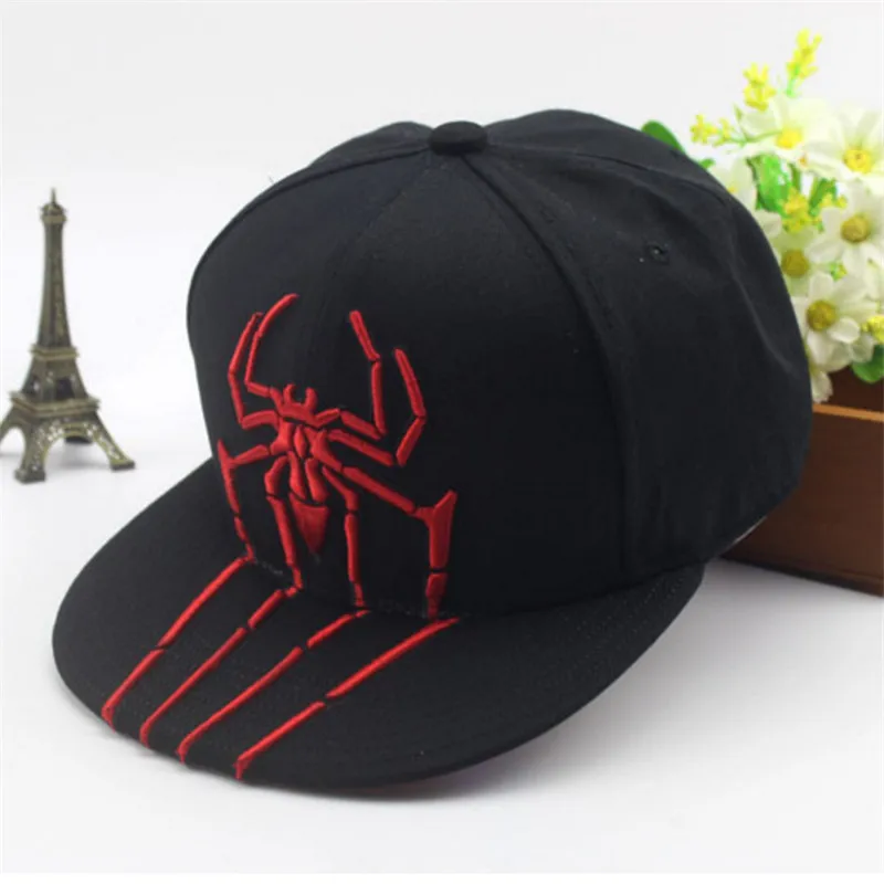 Nueva araña bordado niños Snapback Caps al aire libre Sunhat niños muchachas de los muchachos del sombrero de béisbol gorras de beisbol sombreros frescos de Hip Hop Nueva araña bordado niños Snapback Caps al aire libre Sunhat niños muchachas de los muchachos del sombrero de béisbol gorras de beisbol sombreros frescos de Hip Hop