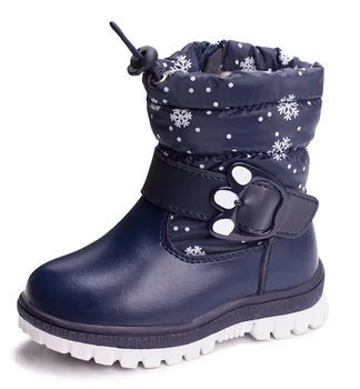 

Zero 30 Russian children's snow boots winter plus velvet thick kids snow boots waterproof boys girls shoes Non-slip baby boot