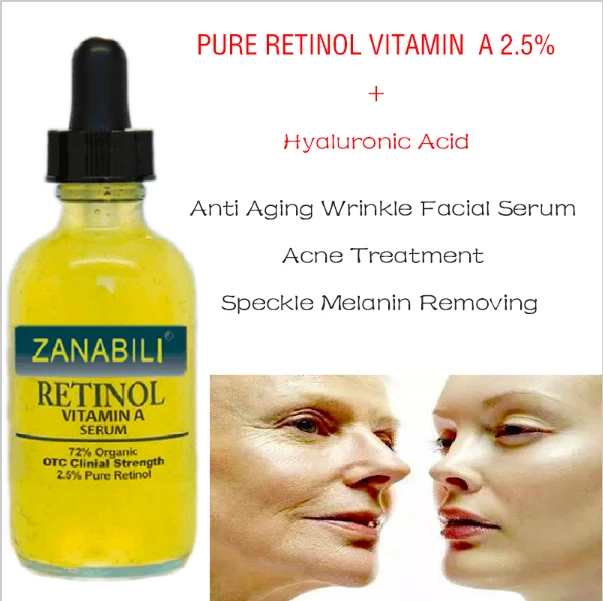 PURE RETINOL VITAMIN A 2.5 + Hyaluronic Acid Acne Scar Removal Cream