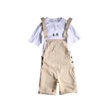 Летние мужские комбинезоны с большим карманом, модные мужские оригинальные ретро тонкие комбинезоны, одноцветные тонкие цельные брюки