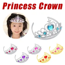 Девушка queen Princess Crown Кристалл тиара Хэллоуин Косплэй для отдыха и вечеринок подарки D